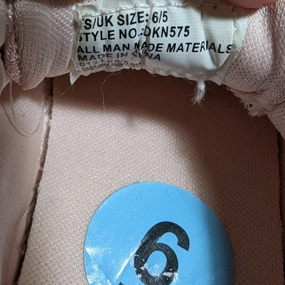 DKNY Pink Toddler Slip-on Shoe NEVER WORN - Picture 5 of 5